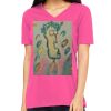Missy's Relaxed Jersey Short-Sleeve V-Neck T-Shirt Thumbnail